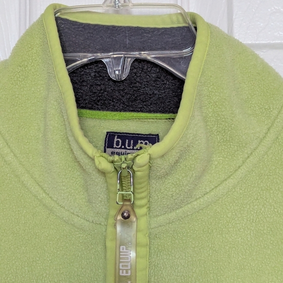 B.U.M Equipment Women's (Small) Fleece Zip-Front High-Neck Utility Jacket - Picture 4 of 16